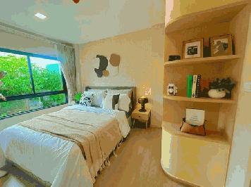 ขายดาวน์ Dcondo Sense บางแสน ราคาพิเศษ! 1 ห้องนอน 1 ห้องน้ำ 28.25 ตร.ม. วิวสระ แต่งครบ พร้อมเฟอร์นิเจอร์ โทร 093-1681685